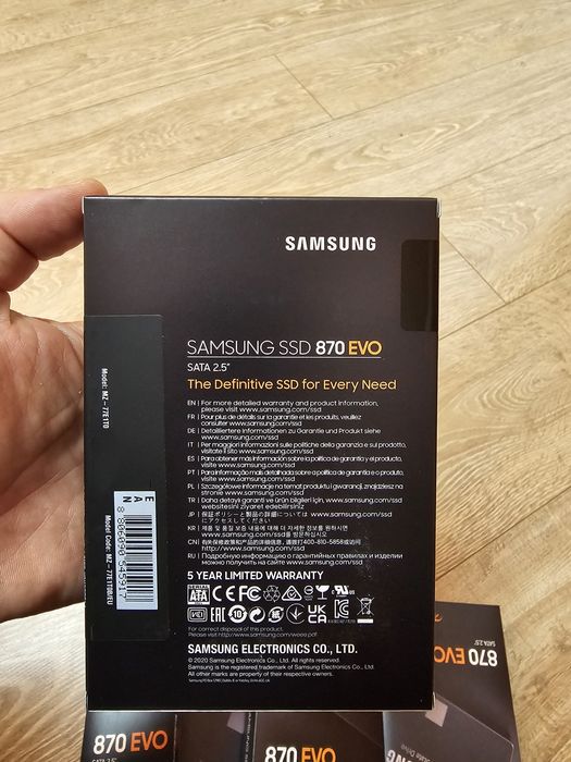 SSD  Samsung 870 evo 1TB NOU SIGILAT