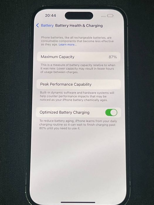 Iphone 14 pro  87%