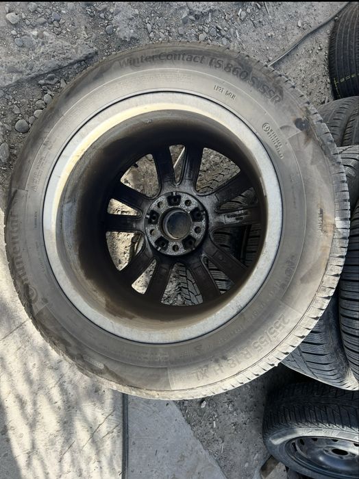 Vând roți-jante-cauciucuri BMW x5 -X3 - 255/55/R18