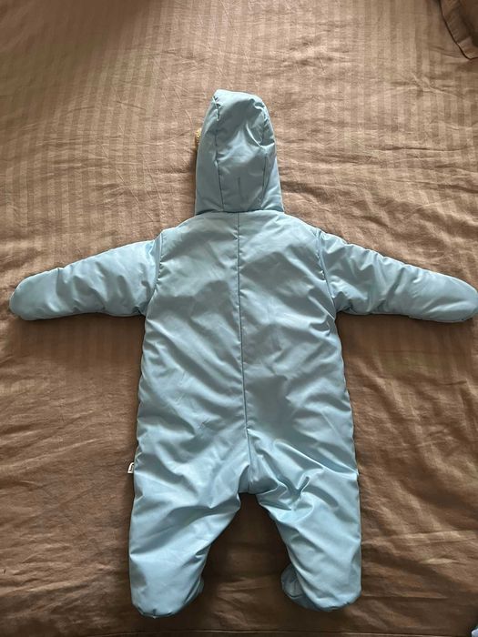 Rainy Бебешки космонавт Пухено мече 56 - 86 см, син