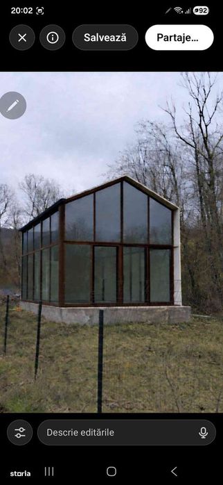 Cabana pe structura metalica Geamana Codlea