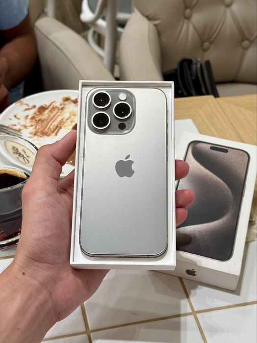 iPhone 15 Pro 128gb Dual Sim Natural Titanium