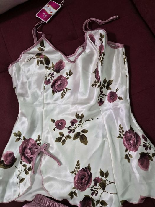 Пижама в многоцветен десен