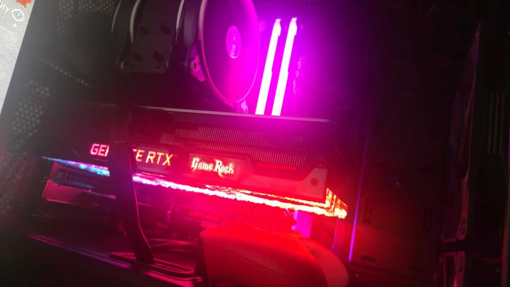 Видео Карта RTX 3070 TI Palit Game Rock