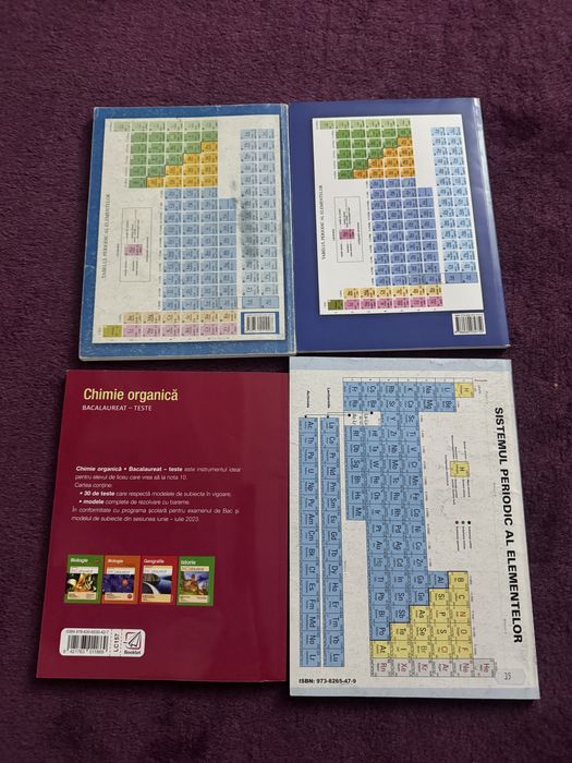 carti chimie bac