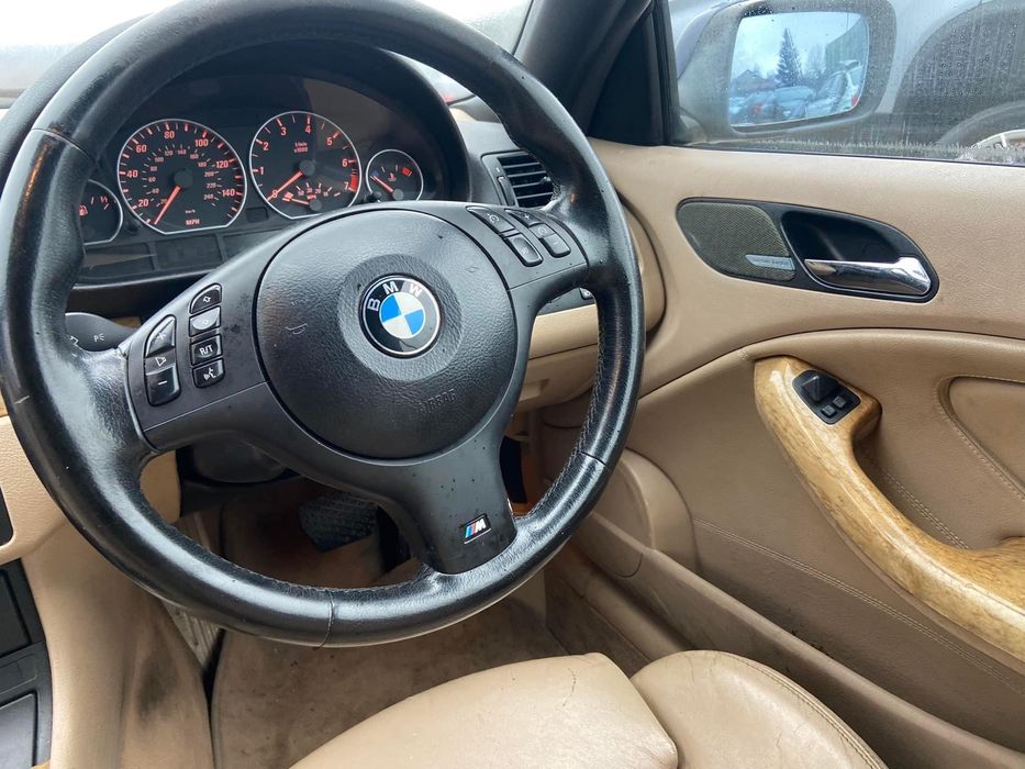 Dezmembrez BMW 330ci 84.000 Mile, E46 Cabrio M-Tech 2,Recaro crem,led