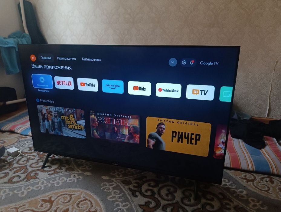 НОВЫЙ Yasin 140 см 4К smart tv телевизор