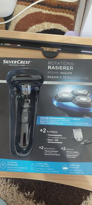 Masina profesionala SIlverCrest pentru contur si ras