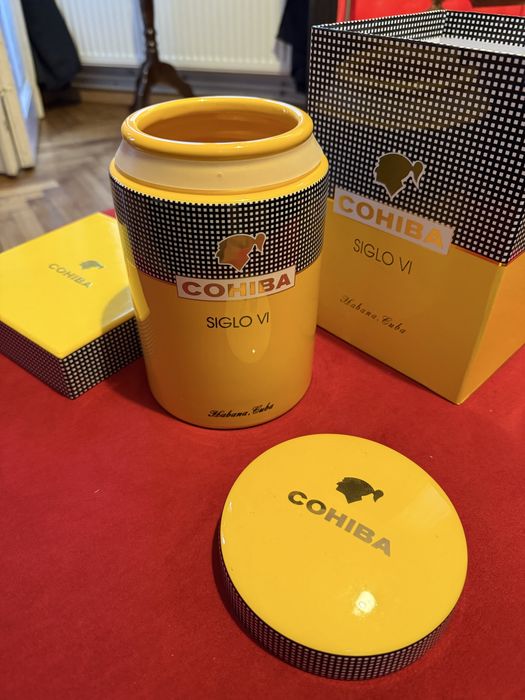 Humidor Cohiba din Ceramică Premium + Cutie Cadou