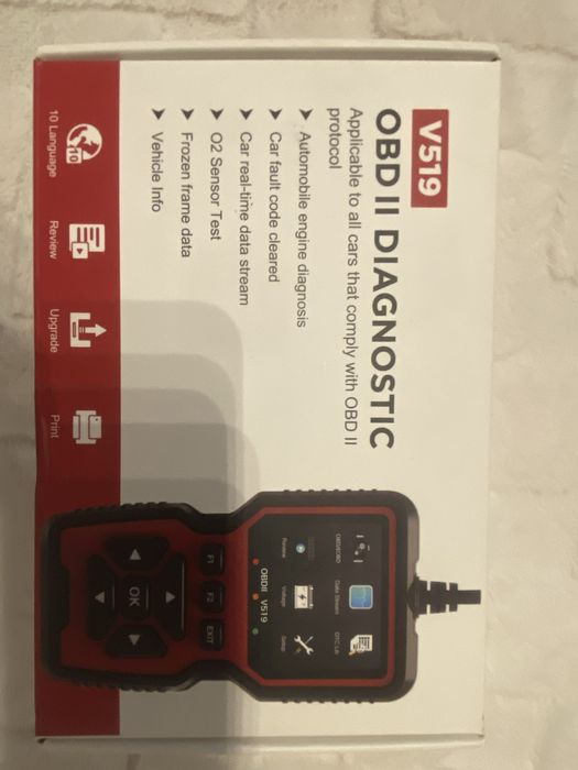 Tester Diagnoza OBD II V519