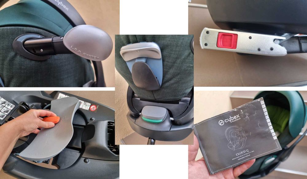 Scoica auto Cybex Platinum Cloud Q