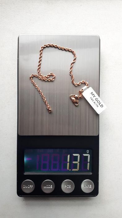 браслет золото тонкий midas brend 585-п, 1.32-грам