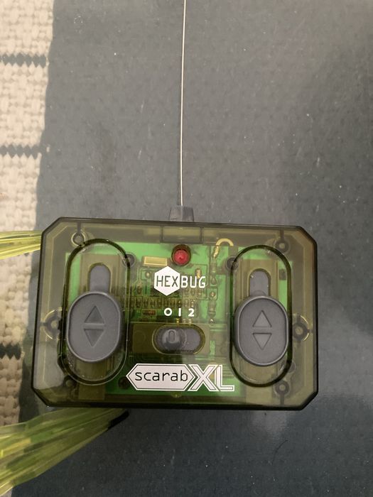Jucarie Electronica HexBug Microrobot Scarab XL cu Telecomanda, Verde