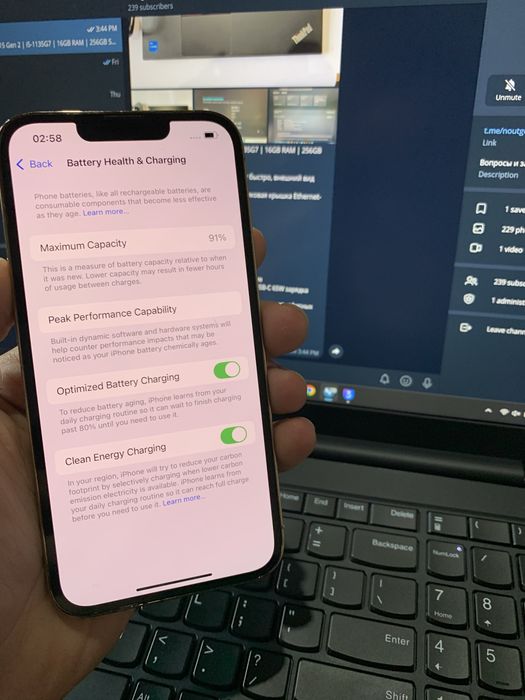 iphone 13 pro 256gb 91%