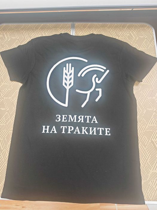 Печат върху фирмени тениски, рекламни тениски, тениски с лого, брандирани тениски, работни тениски, Тениски с надпис лого снимка