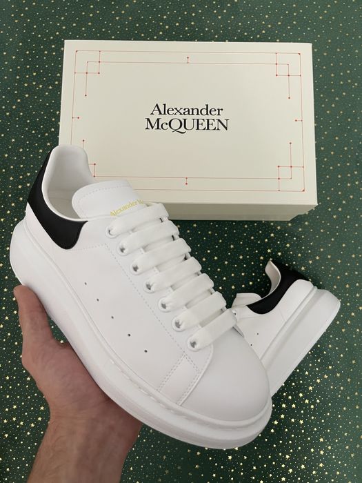 Alexander McQueen White Black Premium Quality
