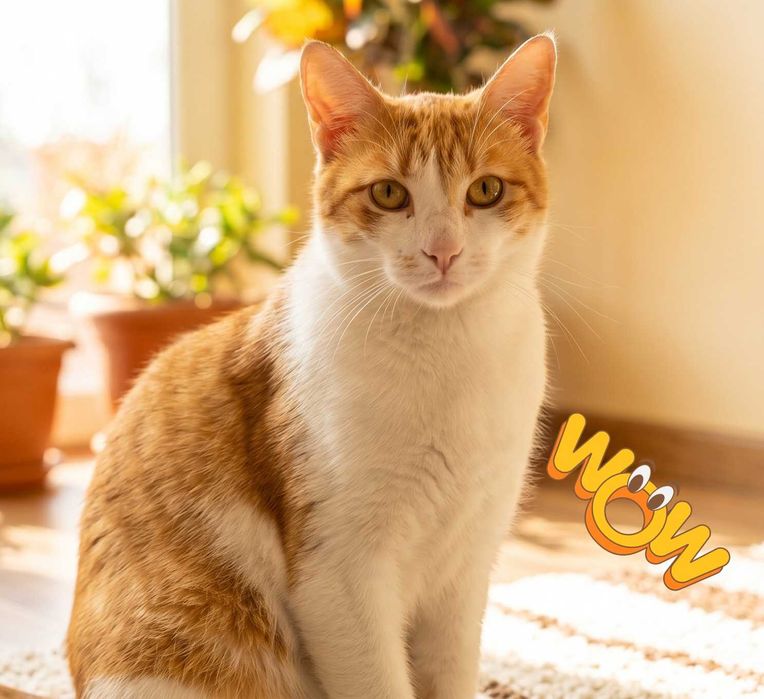 Adoptie pisica motan roscat superb Minisor