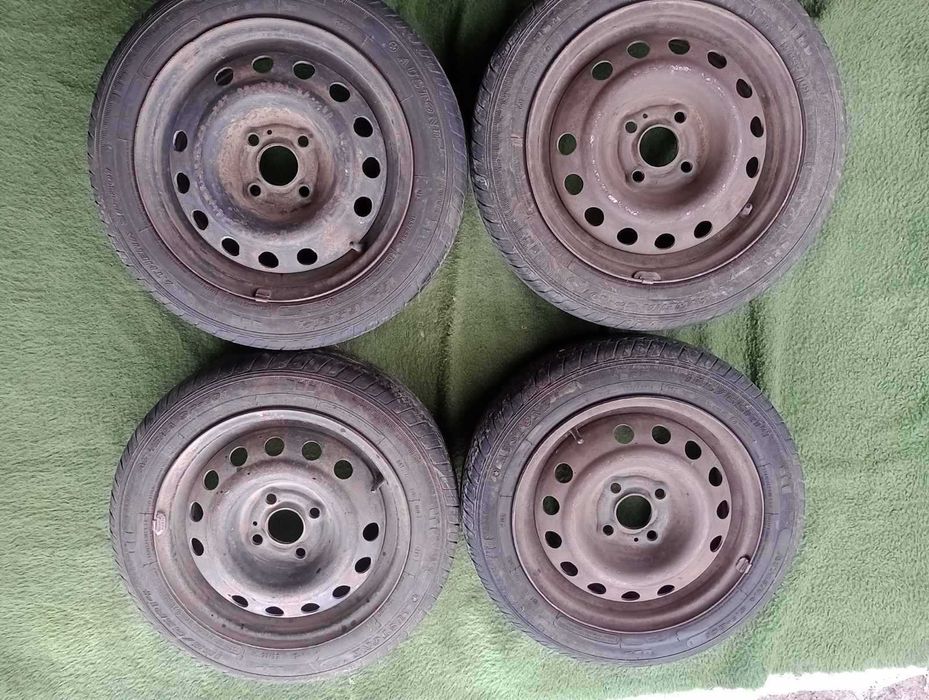 Лятна промоция: 120 лв. Гуми (летни) + джанти (железни)