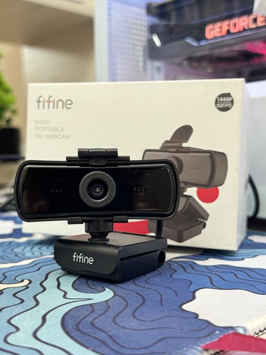 Набор стримера fifine k420 + подарок микрофон