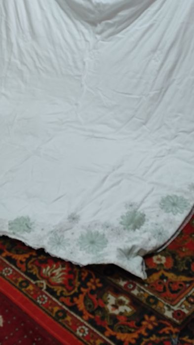 2-х. Спальный одеяло. Из шелка. 2-ksh kurpa yopinchik ipakdan