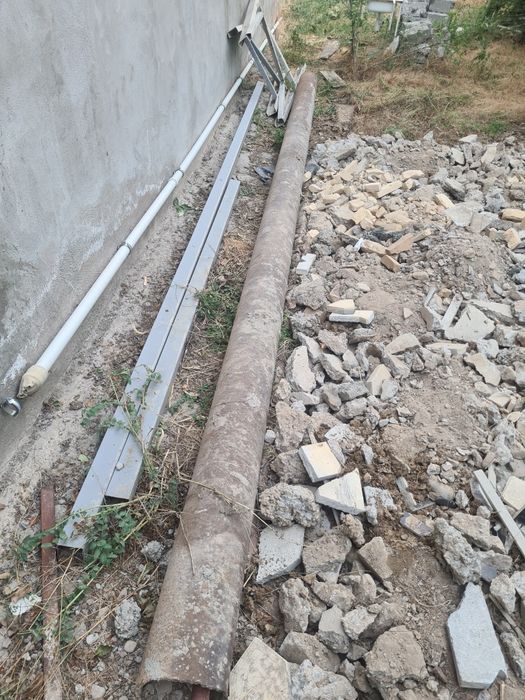 Труба толстостенная, длина 7 метров