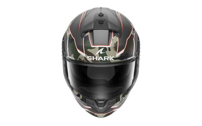 ОП ЦЕНА Каска за мотор SHARK RIDILL2 MATRIX CAMO  MATT,вградени очила