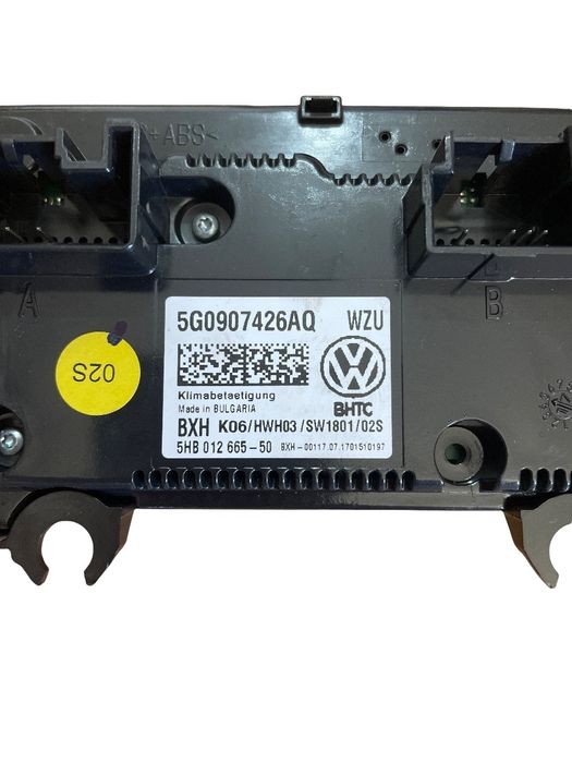 Panou Clima Volkswagen Golf Vii 5G1, Be1 2012 - > 5G0907426Aq