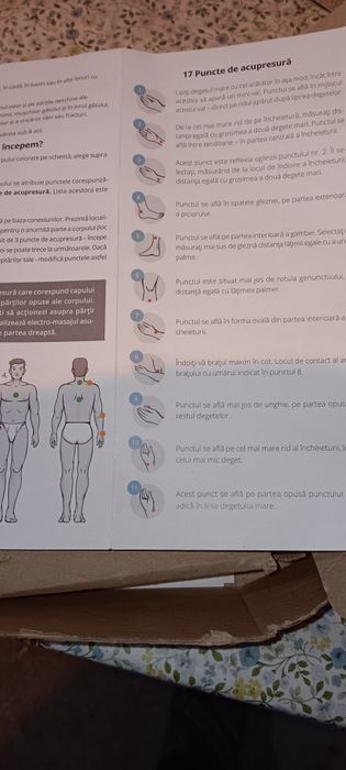 Aparat masaj la baterii