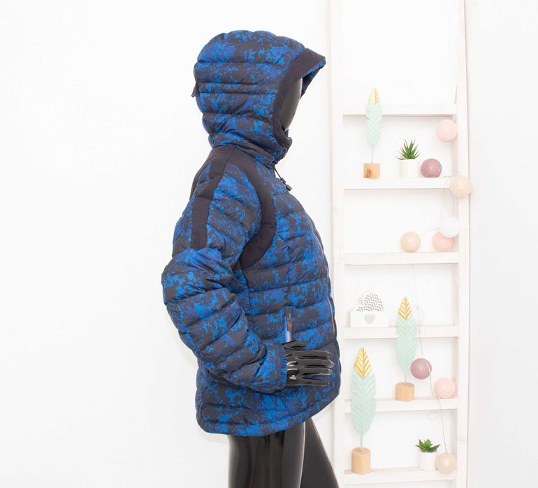 PEAK PERFORMANCE Bagnes дамско ски яке пухено син камофлаж пух/ пера М