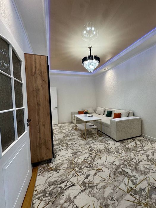 Чиланзар 13. Евро 3 х комнатная.  С обстановкой