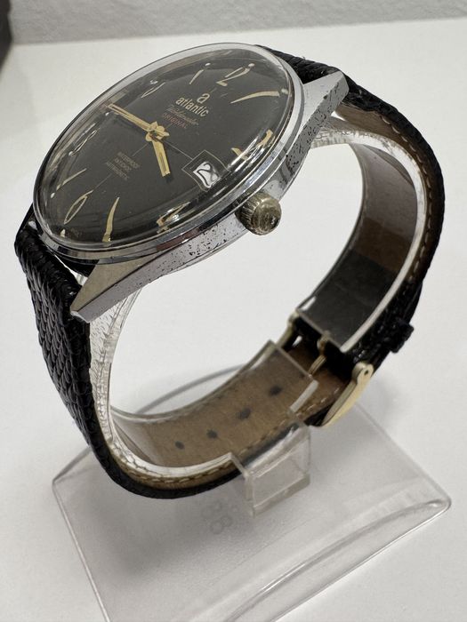 Ceas Atlantic Worldmaster. Swiss made. Cu data. Mecanic