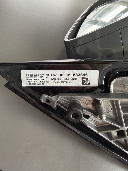 Oglinda stanga+ dreapta Audi A8 D4 4H  2012-2015