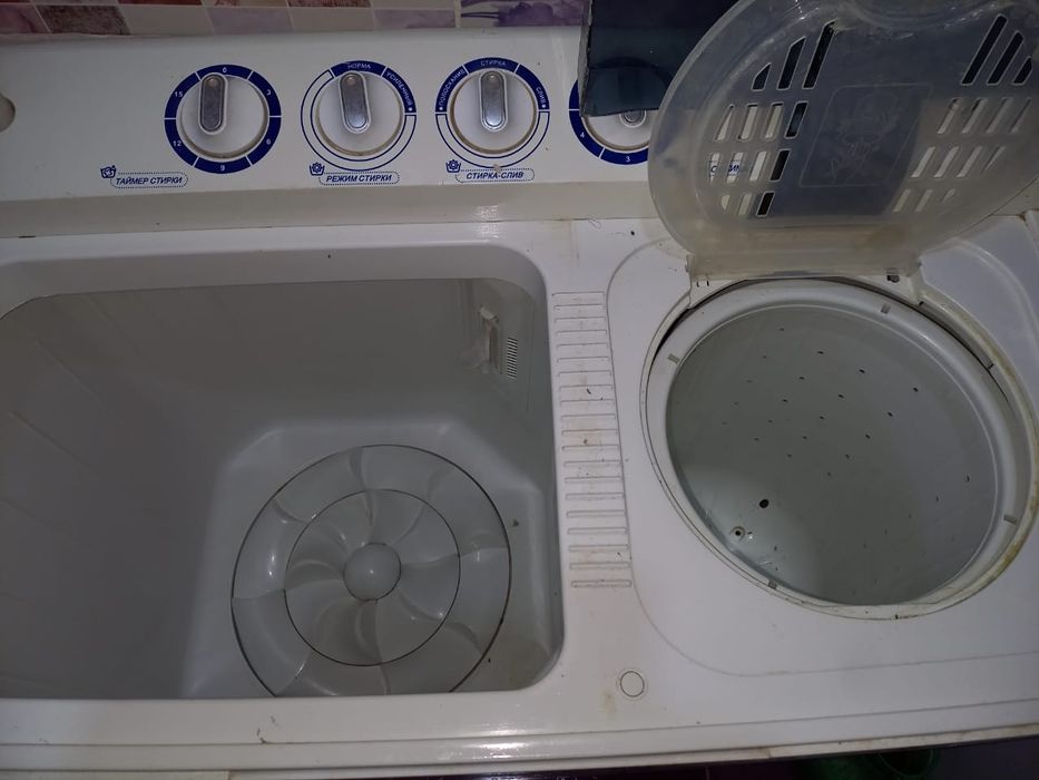 Стиральная машина полуавтомат