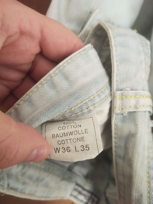 Джинсы белый Летние