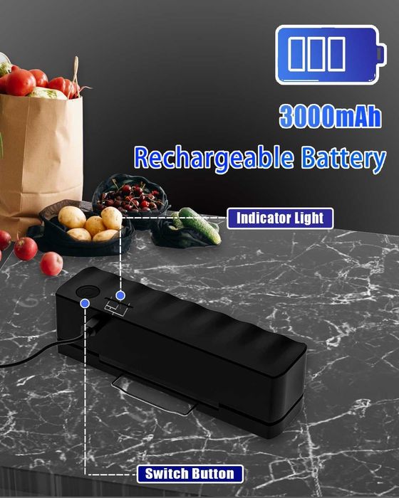 Мини акумулаторна машина за запечатване на торбички