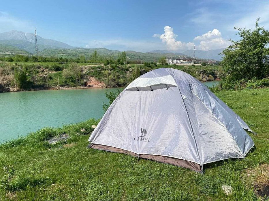 Аренда палатки  8 - 13 мест  (сутки - 250к) И доп. снаряжения.