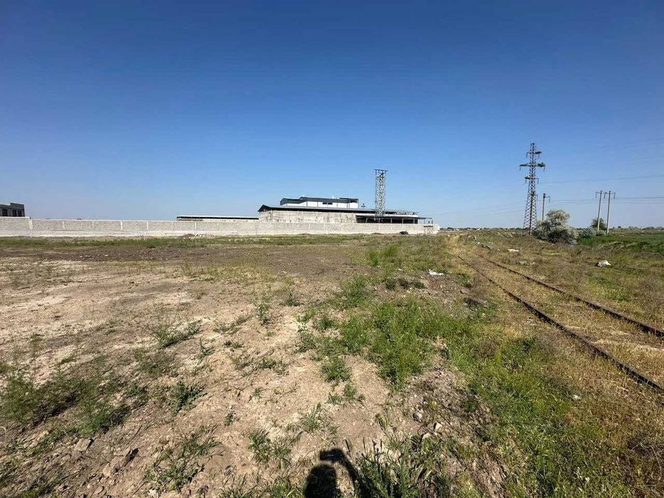 Земля (есть ж/д ветка), 2 Га, Чиназ, Яллама ***Цена снижена