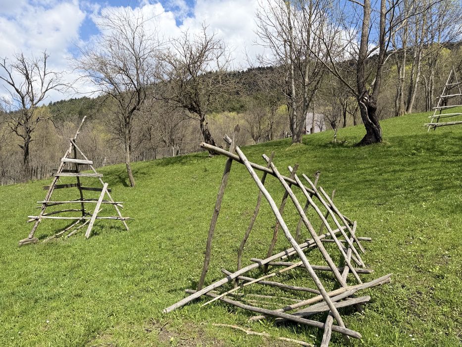 Teren intravilan 1661 mp Teșila, Valea Doftanei, vedere Munții Baiului - Vedere 4