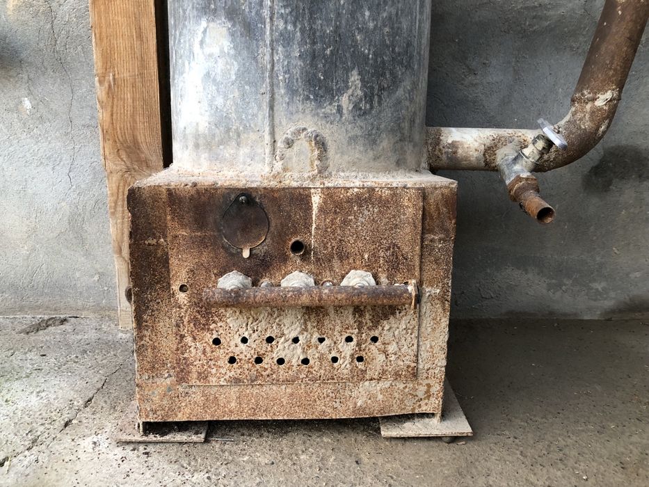 Кател 15ми трубaми в несколько слоев.