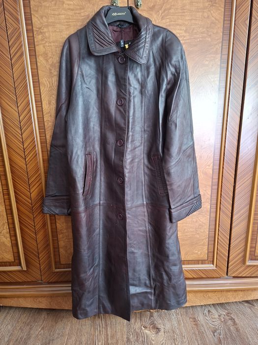 Плащ натуральная кожа Китай
