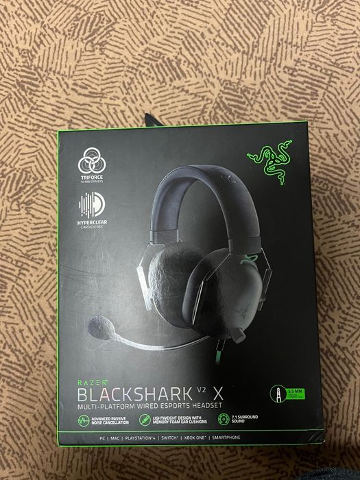 Наушники Razer Blackshark V2 X черные