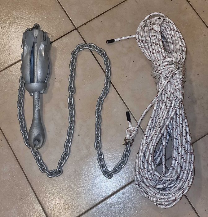 Сгъваема котва 2.5 кг (готов за употреба комплект)