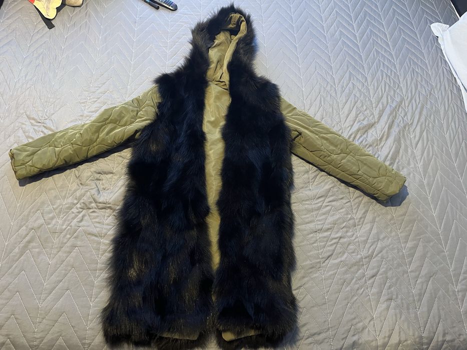 Дамско яке тип парка  Mr&Mrs