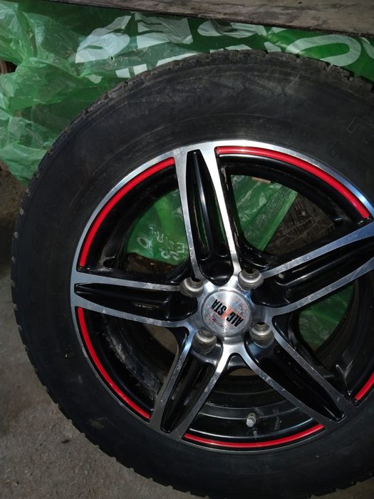 Резина 4 от Hokiah R 14