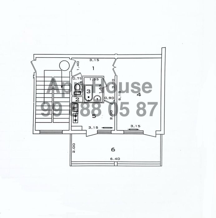1 Комната 1/5/5 Лисунова 1, Балкон 2х6, Кадышева, Авиасозлар 1