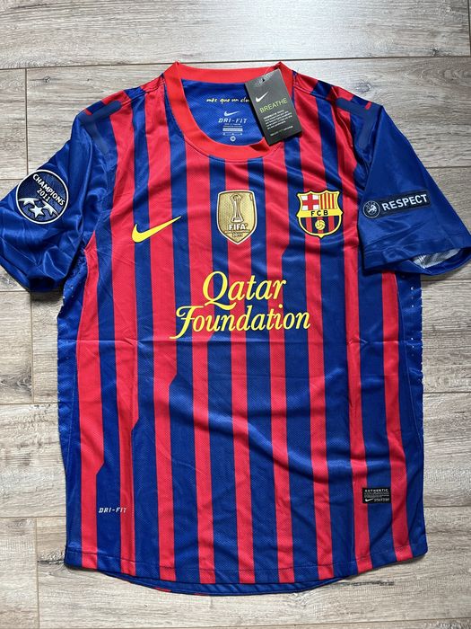 Tricou de fotbal Fc Barcelona Nike cu Leo Messi 10 pe spate marime M UCL
