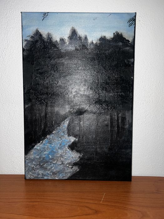 Tablou pictat manual