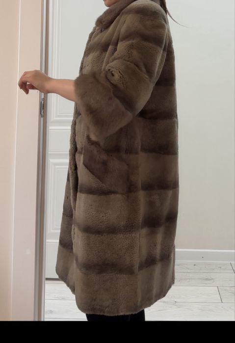 Шуба бобер натуральный