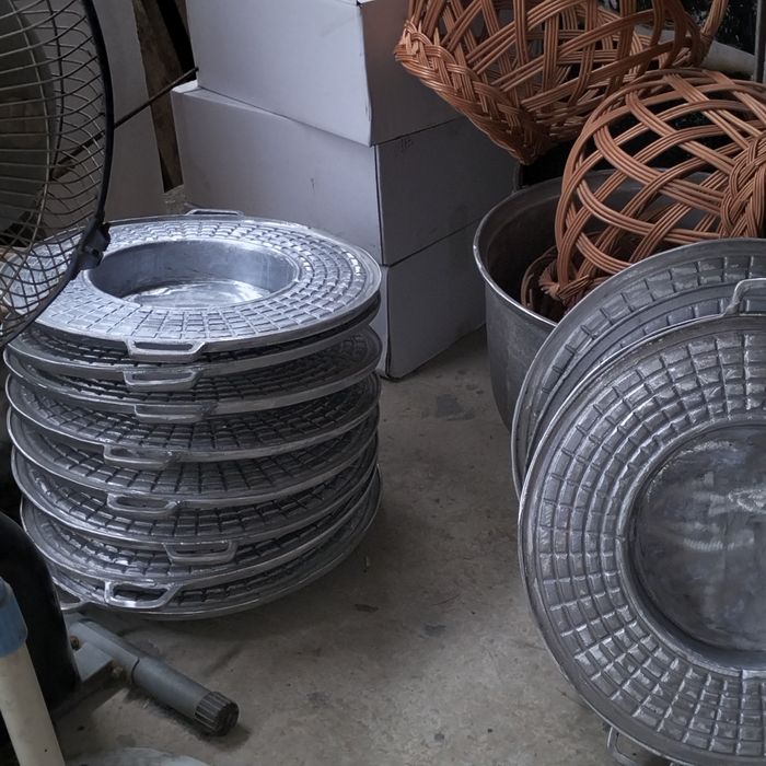 Disc gratar din aluminiu
