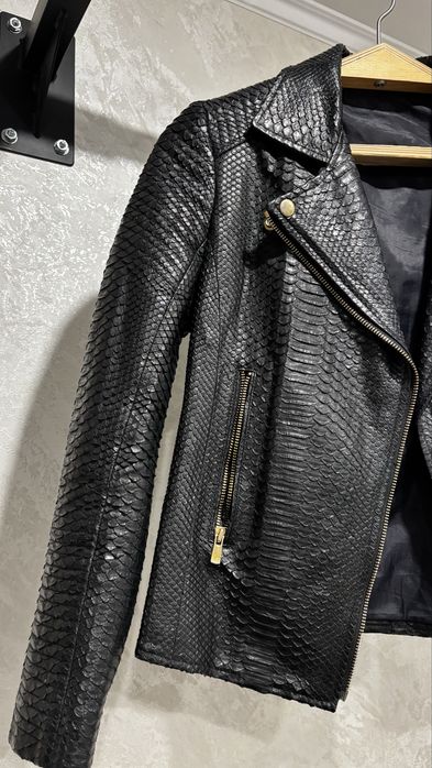 Кожанная куртка натуральная Питон